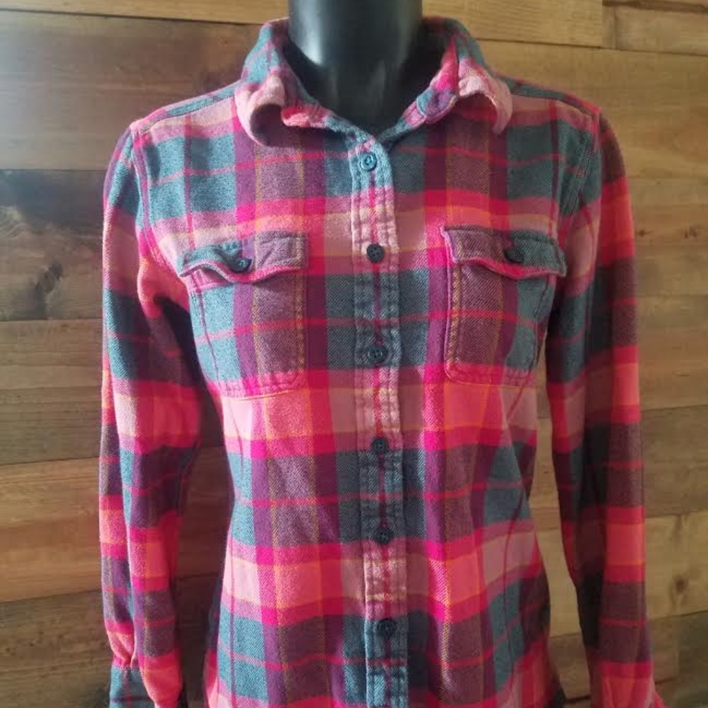 Patagonia Button Down Plaid Flannel